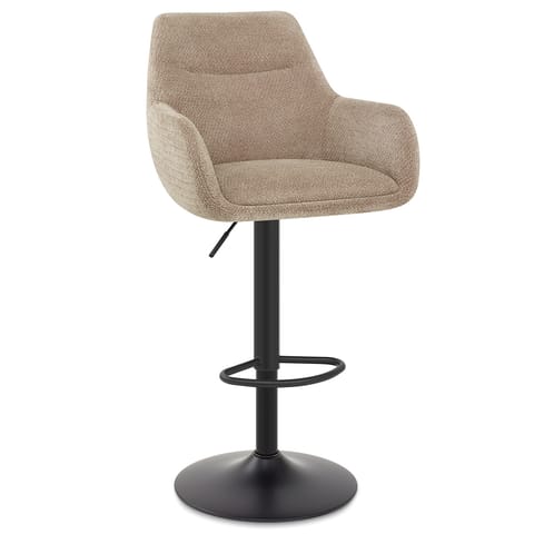 Matteo Bar Stool Tweed Fabric
