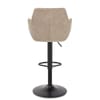 Matteo Bar Stool Tweed Fabric