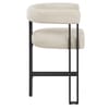 Gigi Bar Stool Cream Fabric