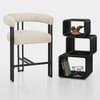 Gigi Bar Stool Cream Fabric