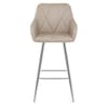 Mason Bar Stool Taupe