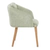 Asti Dining Chair Green Fabric