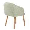 Asti Dining Chair Green Fabric