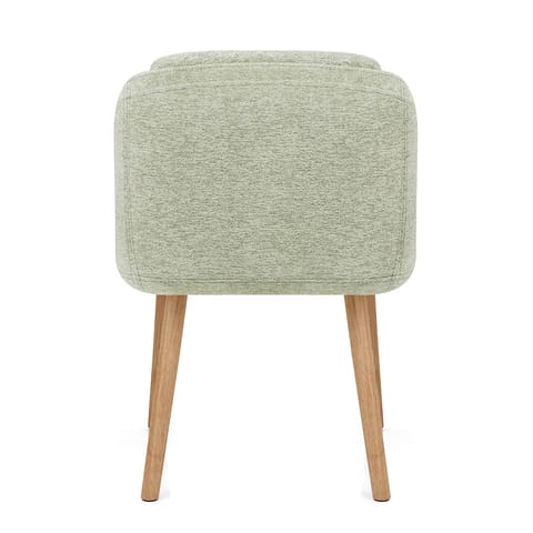 Asti Dining Chair Green Fabric