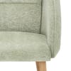 Asti Dining Chair Green Fabric