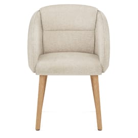 Asti Dining Chair Beige Fabric