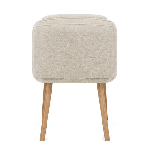 Asti Dining Chair Beige Fabric