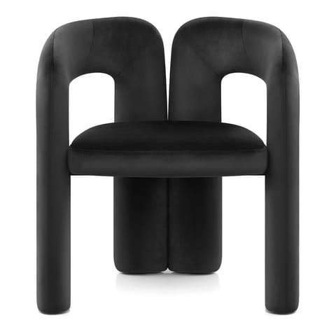 Bubble Chair Black Velvet