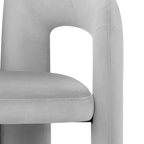 Bubble Chair Grey Velvet