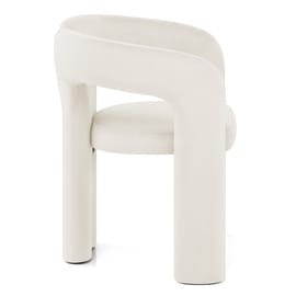 Bubble Chair Ivory Velvet