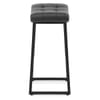 Jago Bar Stool Antique Black