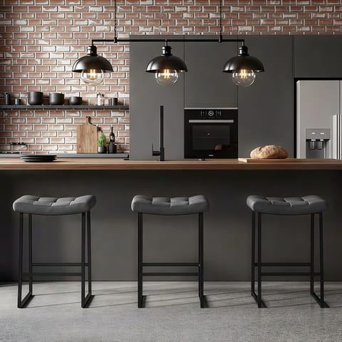 Jago Bar Stool Antique Black