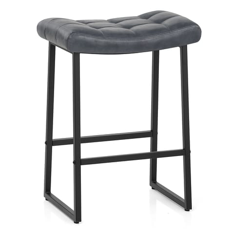Jago Bar Stool Antique Blue