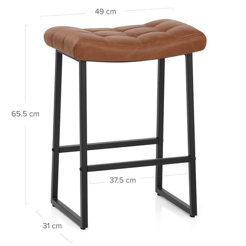 Jago Bar Stool Antique Tan