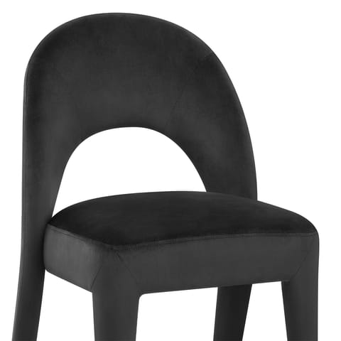 Amore Chair Black Velvet