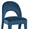 Amore Chair Blue Velvet