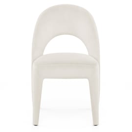 Amore Chair Ivory Velvet