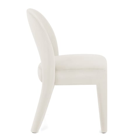 Amore Chair Ivory Velvet