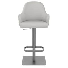 Antonia Graphite Stool Light Grey