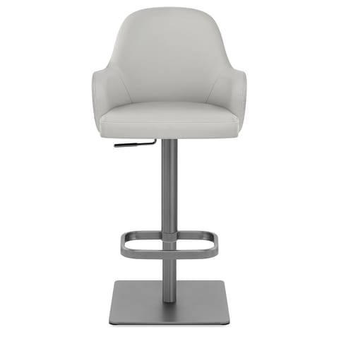 Antonia Graphite Stool Light Grey