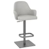 Antonia Graphite Stool Light Grey