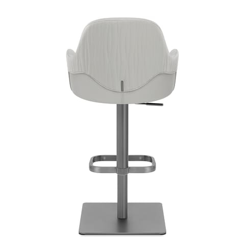 Antonia Graphite Stool Light Grey