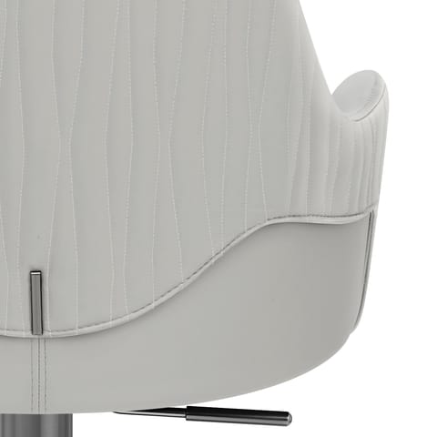 Antonia Graphite Stool Light Grey