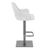 Antonia Graphite Stool White