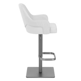 Antonia Graphite Stool White