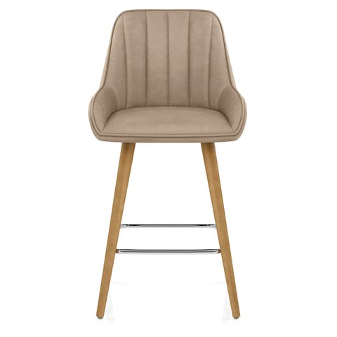 Rosa Oak Bar Stool Brown