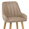 Rosa Oak Bar Stool Brown