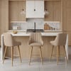 Rosa Oak Bar Stool Brown