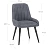 Rosa Dining Chair Blue