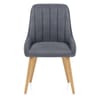 Rosa Oak Dining Chair Blue