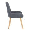 Rosa Oak Dining Chair Blue