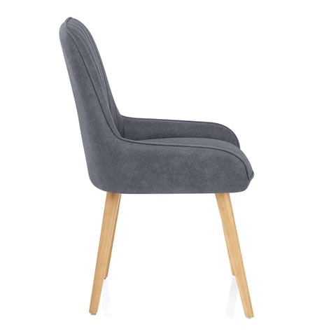 Rosa Oak Dining Chair Blue