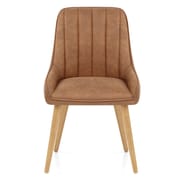 Rosa Oak Dining Chair Tan