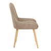 Rosa Oak Dining Chair Brown