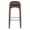 Curve Bar Stool Antique Walnut