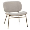 Dusk Chair Beige Fabric
