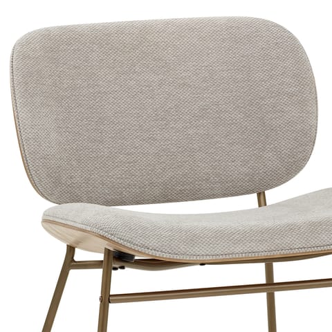 Dusk Chair Beige Fabric