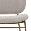Dusk Chair Beige Fabric