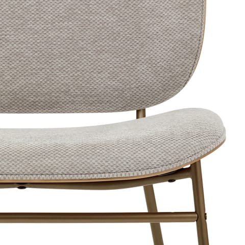 Dusk Chair Beige Fabric