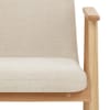 Ripley Chair Beige Fabric