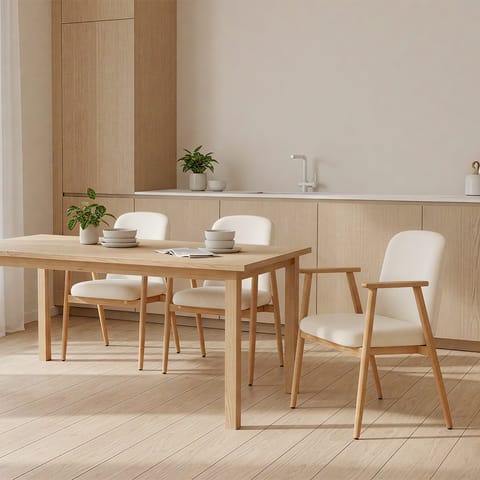 Ripley Chair Beige Fabric