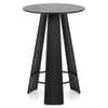Bravo Bar Table Black Wood