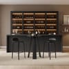 Bravo Bar Table Black Wood
