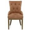 Knightsbridge Oak Chair Tan Leather
