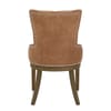 Knightsbridge Oak Chair Tan Leather