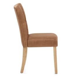Bradbury Oak Dining Chair Tan